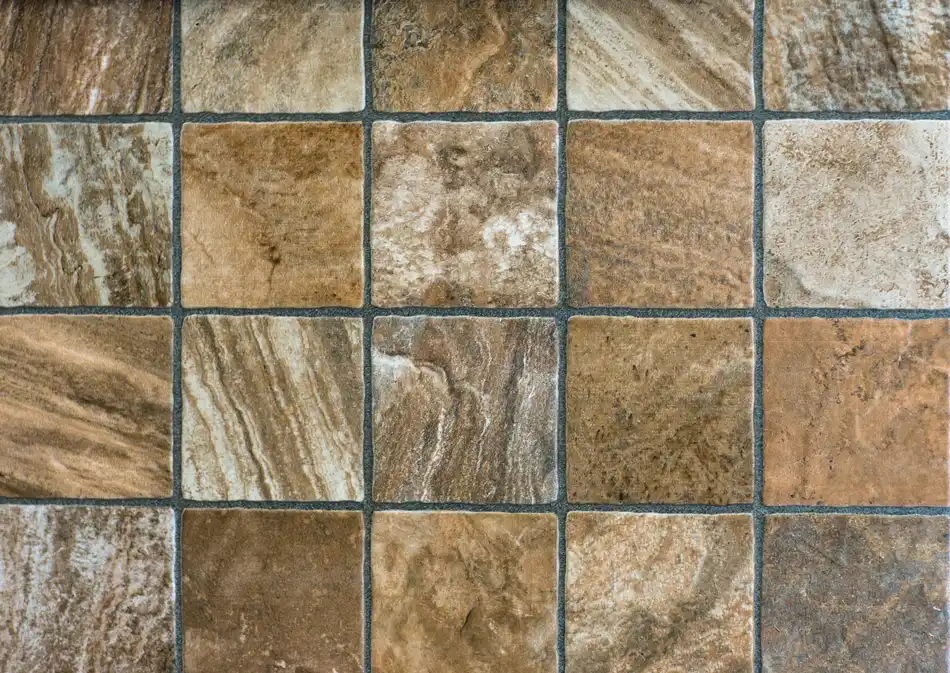 Natural stone travertine tiles installed in Melbourne